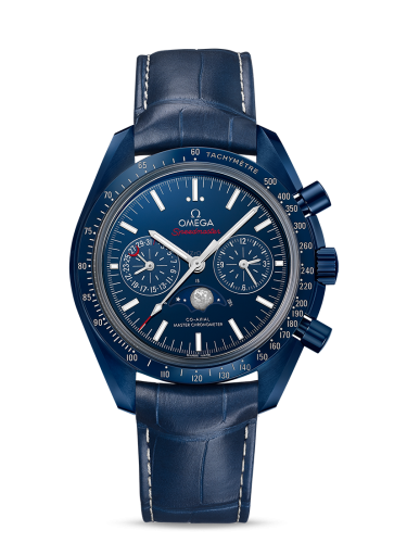 Omega Speedmaster Moonphase Chronograph Master Chronometer Blue Side of the Moon